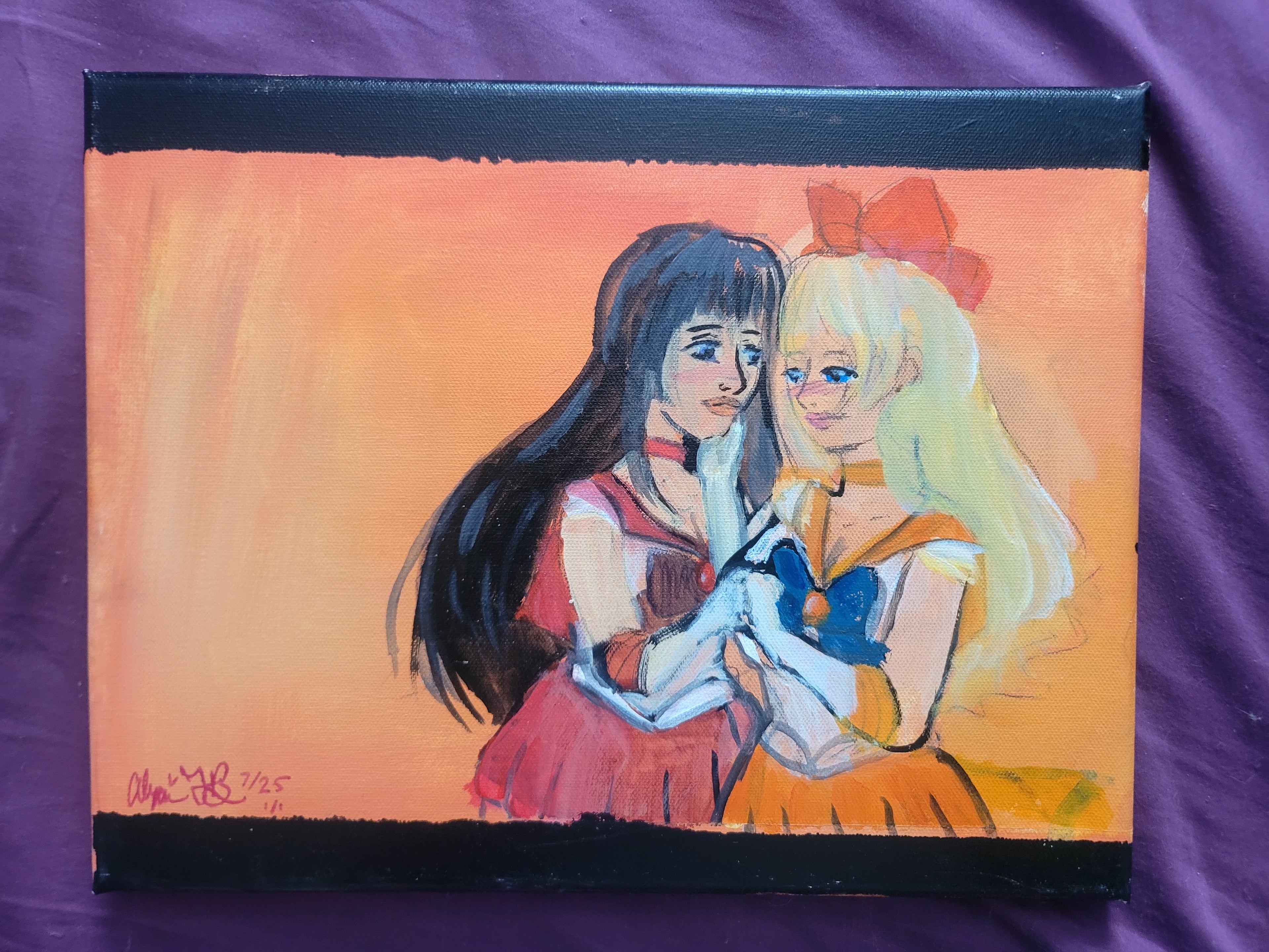 Mars and Venus in Embrace