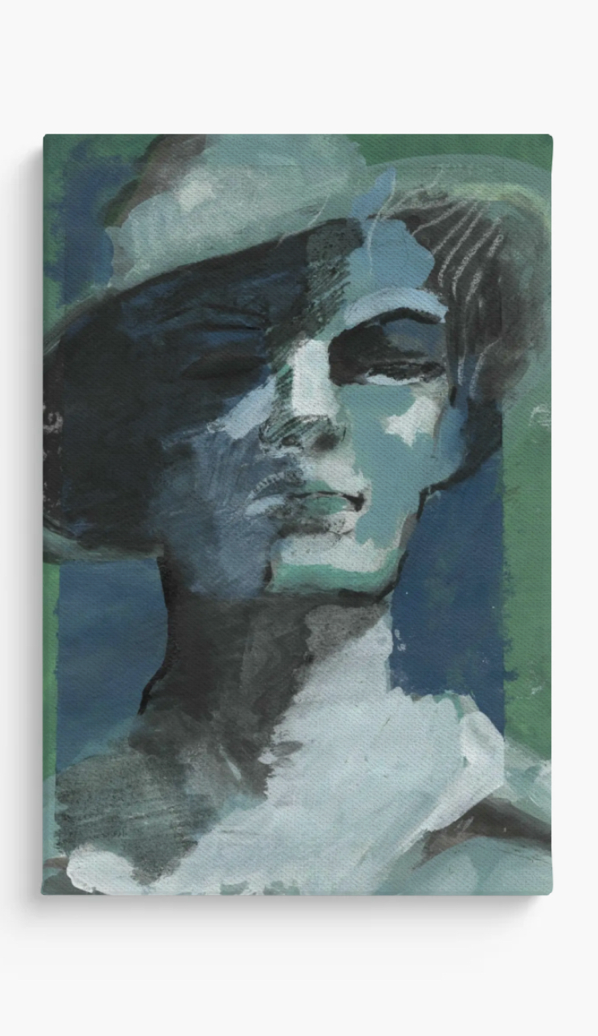 War Soldier Monument Mini Print 3x5 Inches
